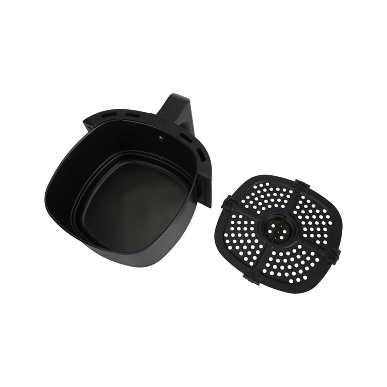 Mainstays Quart Compact Air Fryer Non-Stick Dishwasher Safe Basket