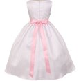 thumbnail image 3 of Little Girl Dress Kids 3D Flower Petals Beaded Special Occasion Flower Girl Dress Flower Girls Dresses Yellow 2 (K20D4F), 3 of 4