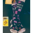 thumbnail image 6 of Women's Hocus Pocus Occult Socks Funny Halloween Part Tarot Card Spirits Ghost Graphic Novelty Footwear, 6 of 9