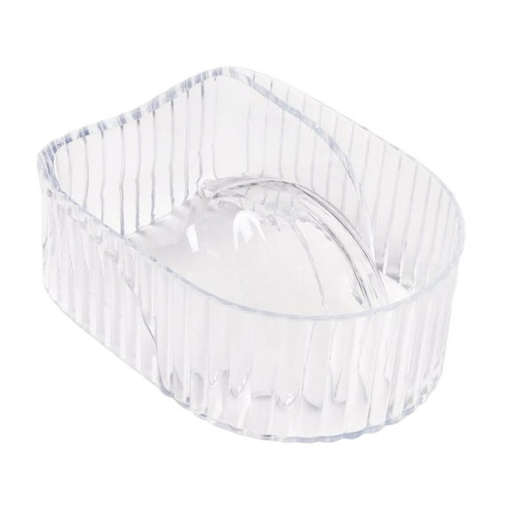 Soaking Bowl Soak Polish Remover Bowl Nail Art Tool, Polish Remove Wash Soaker Tray, Nail Soak Off Bowl ,Manicure Bowl, for Home Salon Transparent