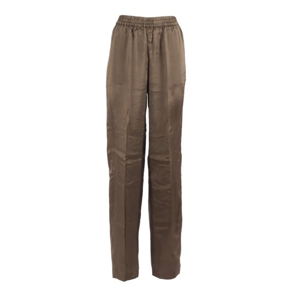 Aspesi Relaxed Long Minimalist Straight-Leg Pants (Women's)