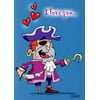 Oatmeal Studios I Love You Pirate Funny Anniversary Card