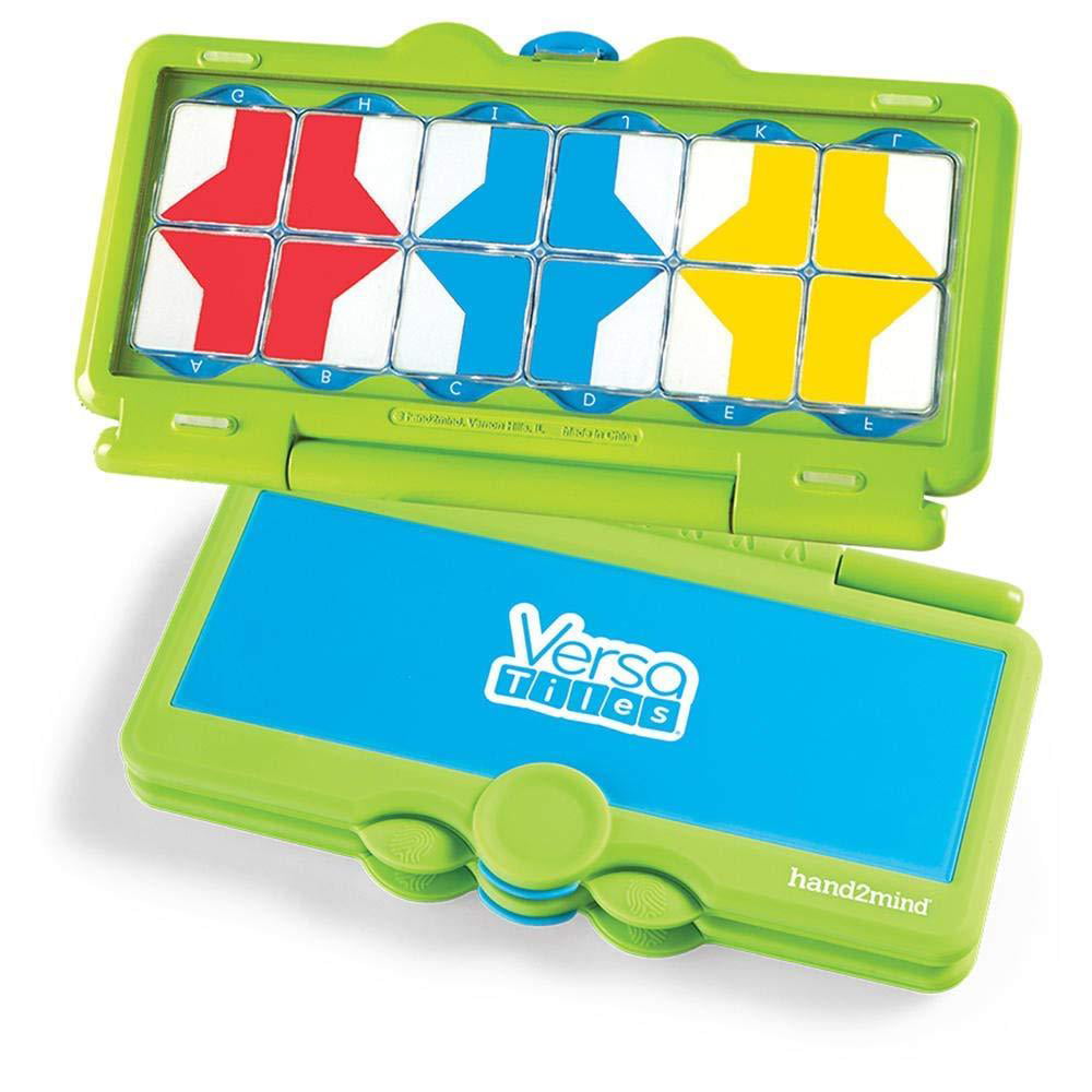 単品購入可 hand2mind VersaTiles Math Practice Take Along Set for Kindergarten  Self-Checking Workbook Homeschooling Games Case Included Homeschool  Curriculum