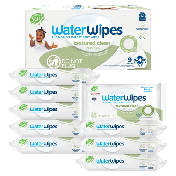 Toallitas para Bebes WaterWipes Hipoalergenicas Sensibles con Extracto de Frutas
