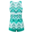thumbnail image 5 of Haivin Women's Printed Tankini Swimsuit Set, Strappy Halter Neck with Wide Band, Quick-Dry Two Piece Bathing Suit for Beach and Pool Party, 5 of 5