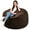 Chocolate, variant on American Century Home Bean Bag Chairs (4 feet), removable cover and machine washable