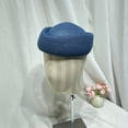 thumbnail image 3 of Helii Lightweight Breathable Beret Hat for Women Spring Summer, Soft Cotton Woven French Beret, Solid Color Casual Artist Cap for Daily Wear Travel Outdoor Navy,M, 3 of 3