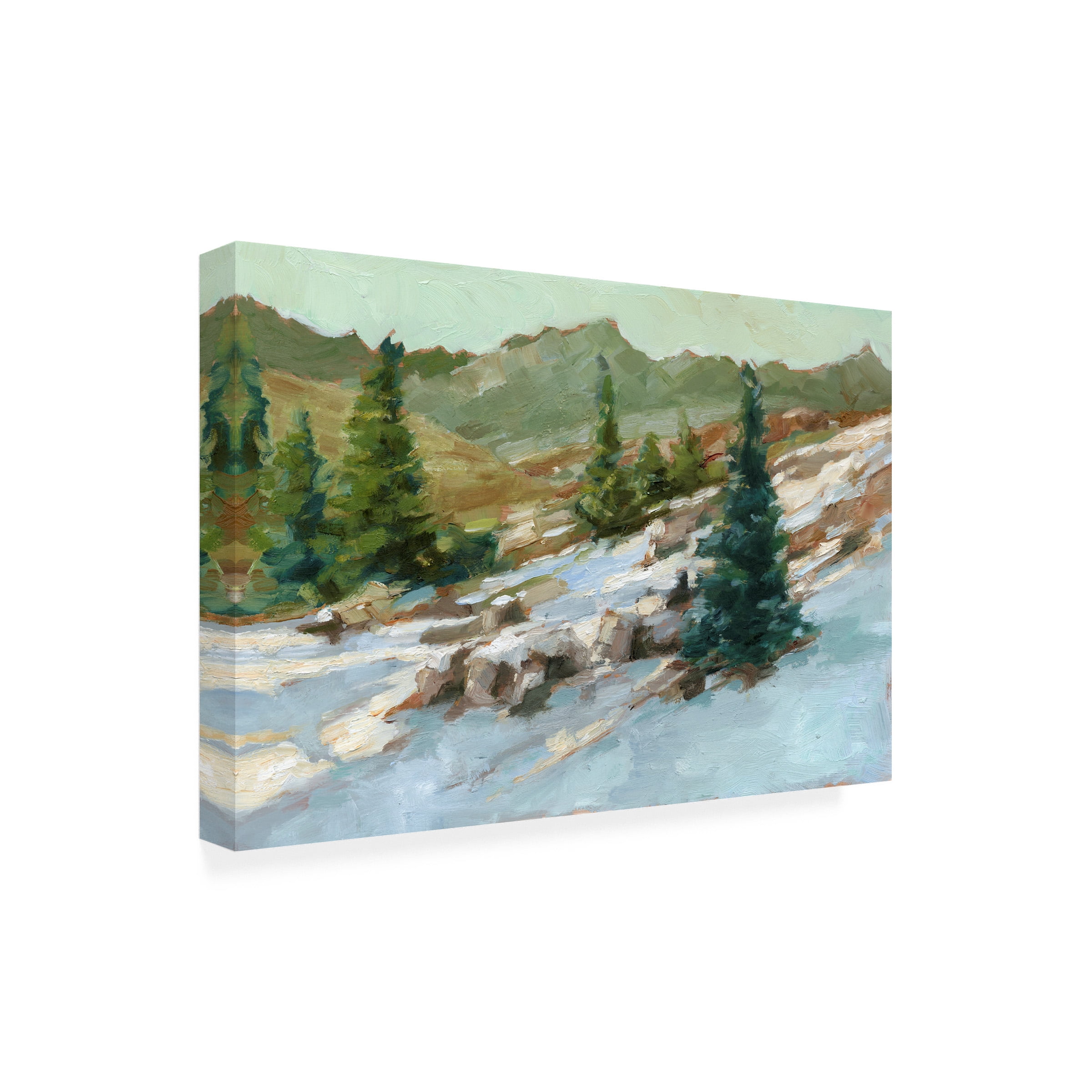 Ethan Harper 'Spring Thaw II' Canvas Art