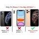 thumbnail image 3 of Funda transparente para iPhone 11 Pro Max, diseño resistente de grado militar, moderna, para mujeres y niñas, a prueba de golpes, con diseño holográfico., 3 of 5