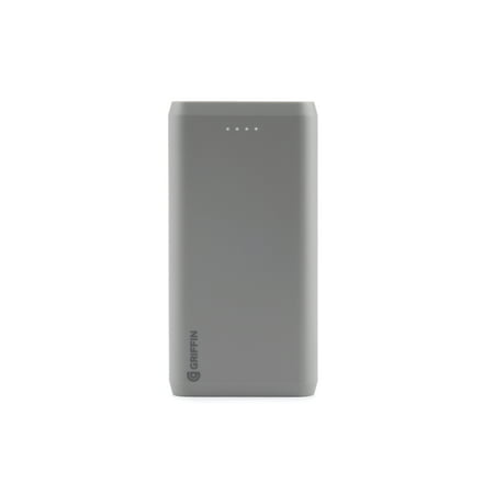 Griffin Reserve® Power Bank, 18,200 mAh, Reliable, safety-certified portable power for any smartphone or