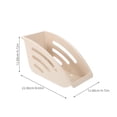 thumbnail image 2 of FENGGUIQU 2Ud Estante Escurridor Beige Para Cocina Con Gran Capacidad Organizador Compacto Para Platos Y Utensilios, 2 of 8