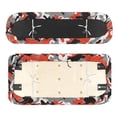 thumbnail image 3 of Pzuqiu Red Black Camouflage 2-Piece Golf Cart Seat Covers - Breathable Washable Universal Fit for Most 2-Seater Golf Carts, 3 of 10