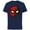 Navy, variant on Marvel Spider-Man: No Way Home Dual Spidey Mask - Short Sleeve Cotton T-Shirt for Adults - Customized-Red