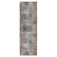 thumbnail image 2 of BNM Patchwork Non-Slip Washable Indoor Area Rug, 2'7" x 8', Taupe, 2 of 10