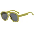 thumbnail image 2 of Gafas de sol de diseñador de lujo para hombres 2024 Nuevas gafas de sol de moda retro Gafas de sol de una pieza Gafas de sol versátiles de moda para hombres, 2 of 5