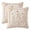 Beige, variant on Sm:)e Beige Christmas Tree Star Faux Fur Embroidered Plush Pillow Covers 18x18 Inch Set of 2, Cushion Covers for Sofa Home Decor