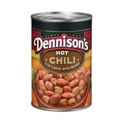 Dennison's Hot Chili Con Carne with Beans, 28g Protein Per Serving, 15 oz. Can