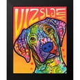 thumbnail image 2 of Dean Russo Collection 12x14 Black Modern Framed Museum Art Print Titled - Vizsla Luv, 2 of 5