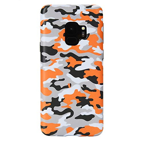 Velvet Caviar Compatible With Samsung Galaxy S9 Case Camo For Girls Men Cute Protective Phone Cases Orange Camouflage Walmart Com