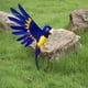thumbnail image 1 of Simución decorativa Loro Estatuil Loro Modelo Adorno de pájaro artificial Paisaje Artesanía Animal para césped Porche hogar y jardín , estilo A Colco Estatua de loro de simulación, 1 of 7