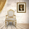 thumbnail image 3 of Józef Simmler 20x22 Gold Ornate Framed and Double Matted Museum Art Print Titled - Portrait of Julia Simmler, Artist's Daughter, 3 of 4