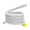 2 meters, variant on Condensate Hose Extension White Corrugated Drain Tube for Kitchen Wall-Side Routing at Household AC Outlet Areas