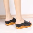 thumbnail image 4 of Zapatillas con cuña para mujer, zapatillas para exteriores para mujer, cadena de perlas, suela blanda Wmkox8yii ytu11058, 4 of 7