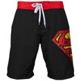 thumbnail image 2 of Superman Symbol Black Swim Board Shorts-XXLarge (44-46), 2 of 5