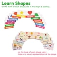 thumbnail image 5 of Tarjetas didácticas en español para niños y niños pequeños - 101 tarjetas - 202 lados - Aprenda formas, números, colores, partes del cuerpo, contando letras y más - Tarjetas didácticas educativas y de, 5 of 5