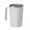 White-59, variant on Self Stirring Coffee Mugs with Lids,Rechargeable Automatic Magnetic Electric Coffee Mug,Rotating Home Office Travel Mixing Cup,Stainless Steel Self Mixing Coffee Cup