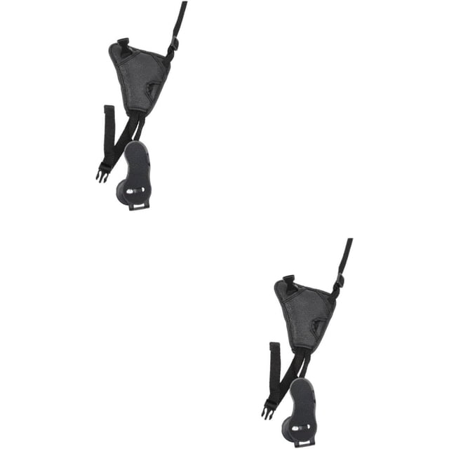 PinesC 2pcs Camera Wrist Strap Leather Hand Strap Hand Grip Hand Strap One Hand Camera Strap Wristlet Strap