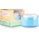 thumbnail image 5 of 2 cajas de borlas de talco para bebés, útiles estuches para guardar borlas de talco, ideales para el cuidado de la piel de bebés recién nacidos (azul), 5 of 5
