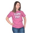 thumbnail image 4 of Retro Blow Pop Logo Cute Candy Men's Graphic T Shirt Tees Brisco Brands S, 4 of 6