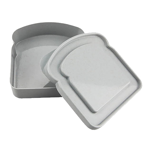 Fiber Portable Lunch Box Sandwich Box Large Capacity Bento Box