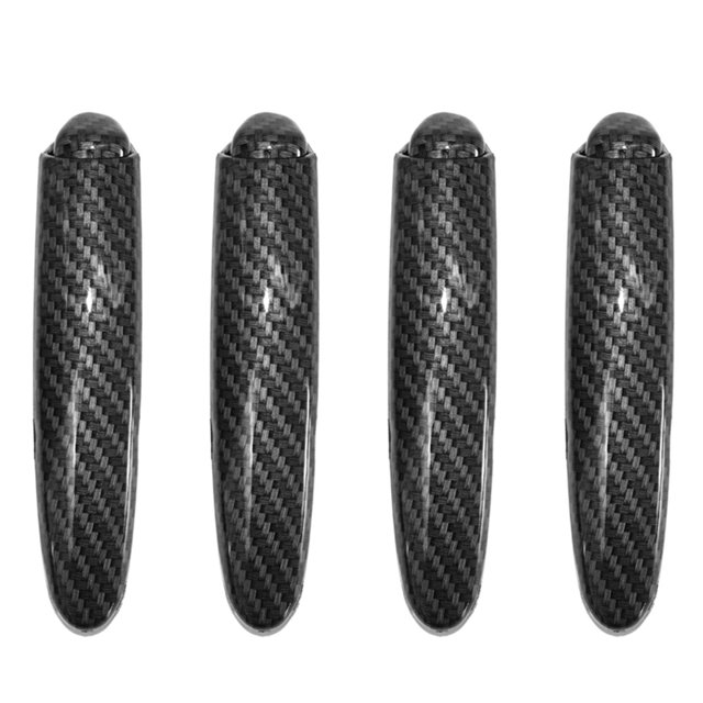 4X 47115--A82ZA Carbono Car Parking Interior Emergencia Freno De Mano Manija Palanca EmpuñAdura Cubierta Para 2006-2011