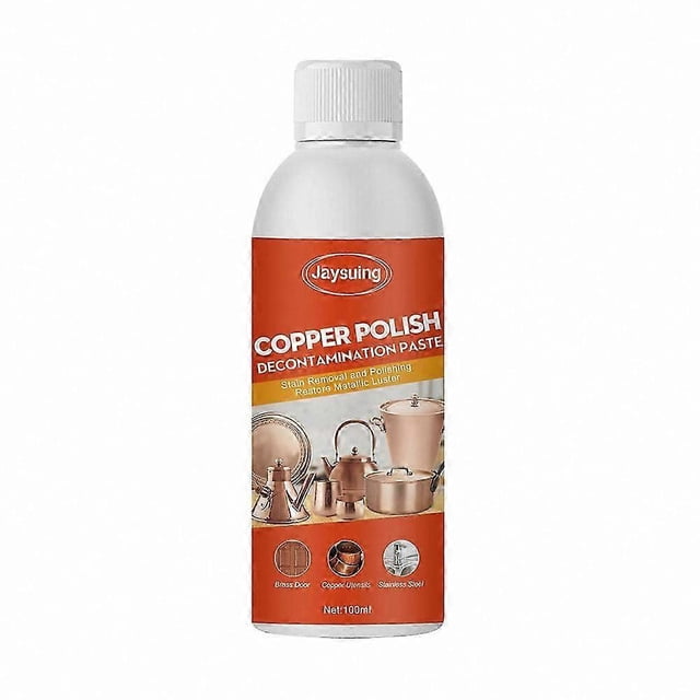 Copper and Brass Polish Cleaner for Fences, Taps, and Colorful Steel Tiles - Rust Remover with Deep Conversion Technology
