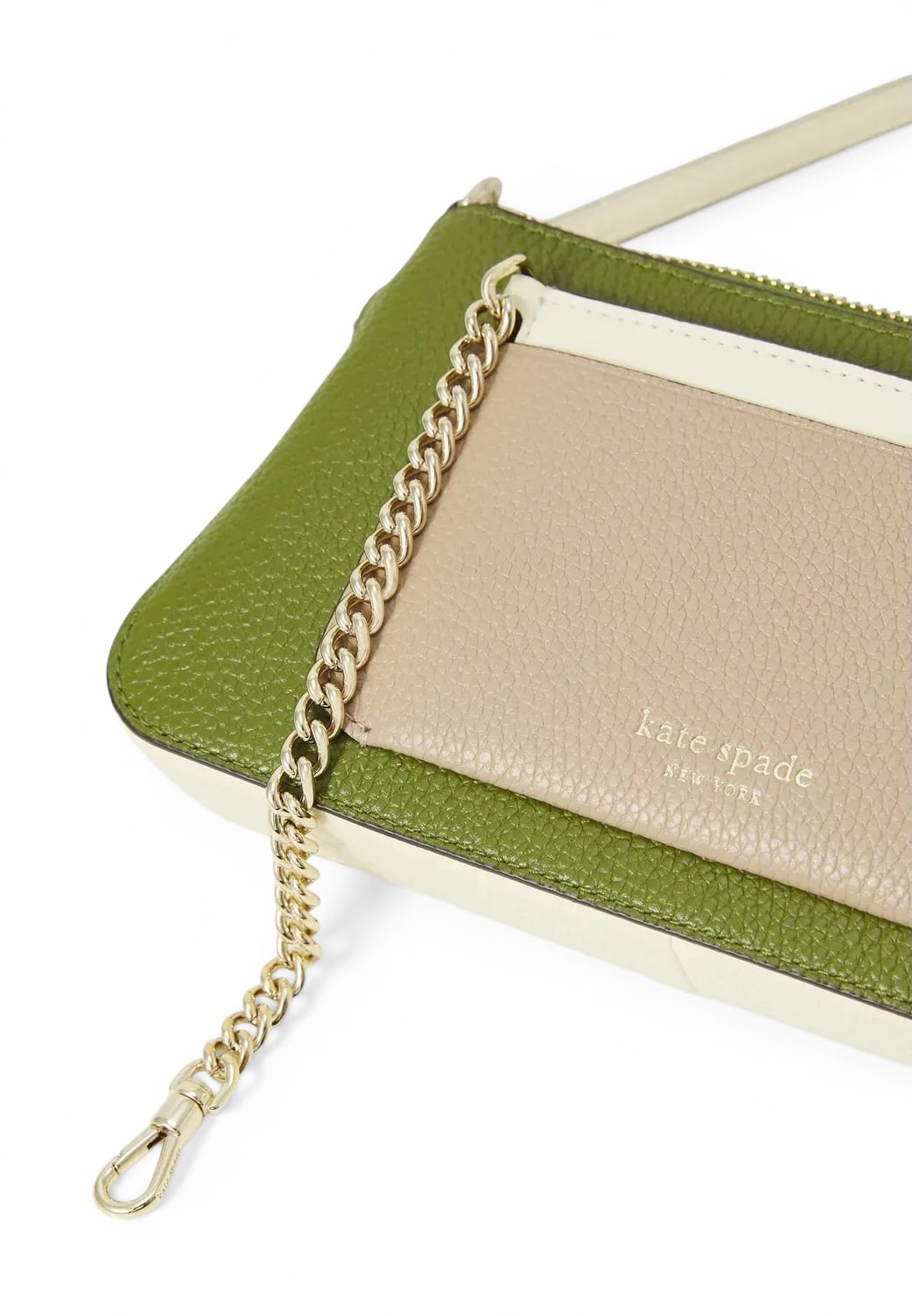 Kate Spade New York Women's Ava Small Pochette Bag (Green Multi)