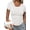 Bm04-White, variant on Anygrew Tops for Women with Built in Bra Short Sleeve Scoop Neck Camisoles Casual Classic Basic Shirts