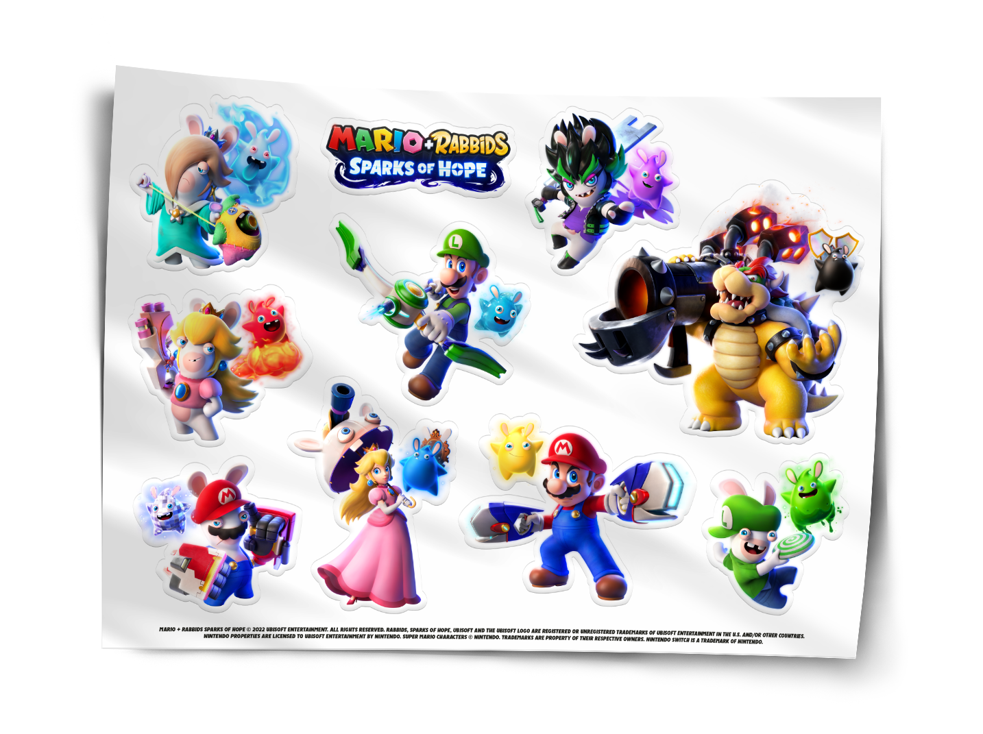 Mario + Rabbids: Sparks of Hope - Nintendo Switch + Exclusive Sticker Set - image 3 of 9