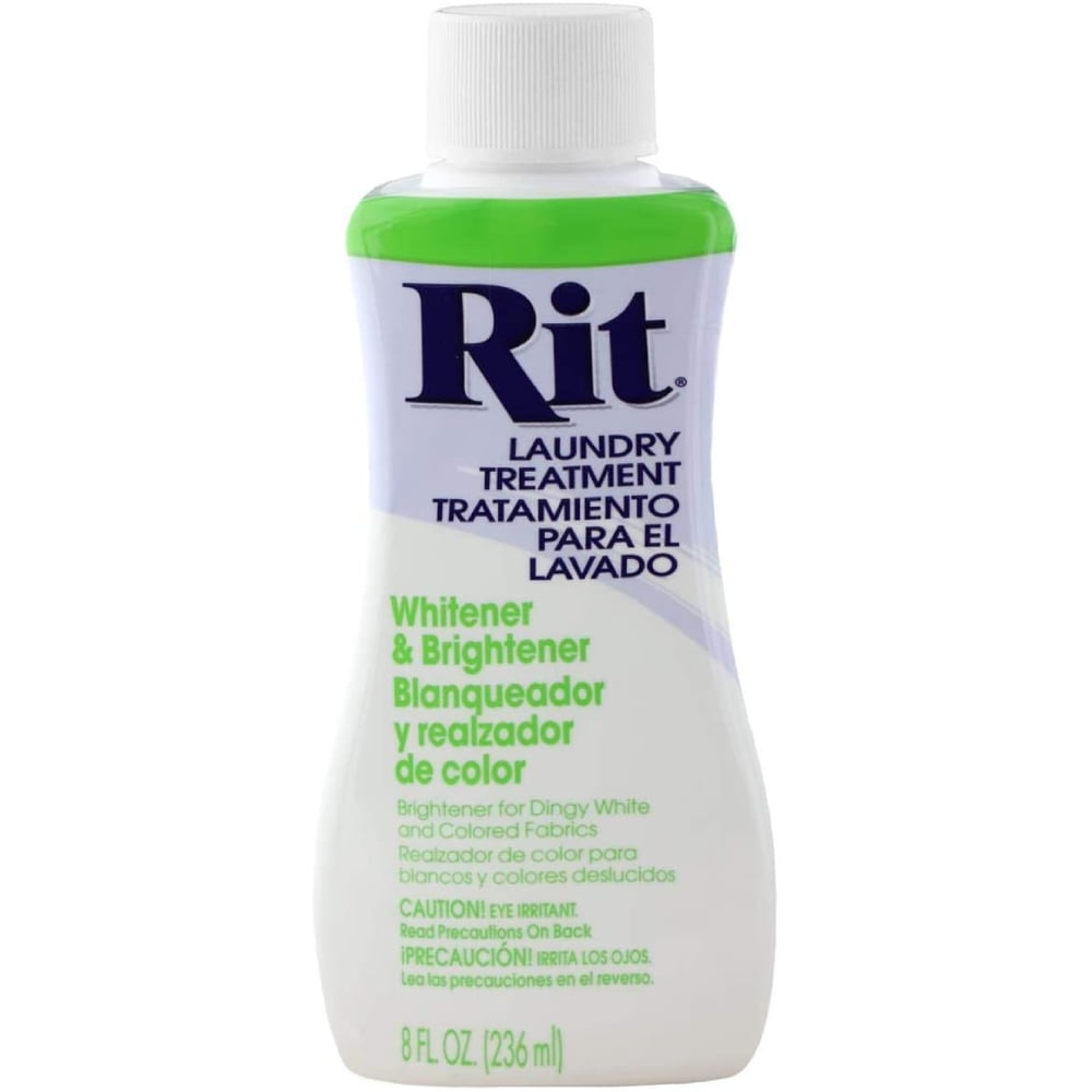 Rit Dye Laundry Treatment Whitener and Brightener 8 oz, 6 Pack