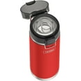 thumbnail image 3 of Thermos ICON Series Stainless Steel Vacuum Insulated Water Bottle w/ Spout, Crimson, 24oz, 3 of 7