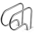 thumbnail image 1 of Costway 2pcs Swimming Pool Hand Rail Stainless Steel Ladder Stair Rail w/Base Plate, 1 of 10