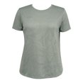 thumbnail image 1 of Playera Umbro Para Mujer, Deportiva De Manga Corta Talla G Color Verde, 1 of 4