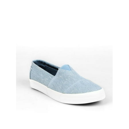 Nature Breeze Slip on Women's Canvas Sneakers in Blue