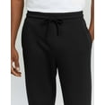 thumbnail image 3 of Real Essentials 3 Pack: Men's Cotton Fleece Jogger Sweatpants - Athletic Pants Bottoms with Pockets (Big & Tall Available), 3 of 6