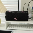 thumbnail image 6 of SLYNSHome Big Capacity Pencil Case,Bow Pencil Pouch Stationery Storage Organizer Bag Holder with Zipper Office Supplies - Black, 6 of 7