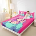 thumbnail image 4 of Feelyou Tokyo Anime Girl Queen Sheet Sets, Kawaii Japan Princess Bed Set, 4-Piece, 4 of 7