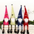 thumbnail image 2 of Matsuzay Accesorios de decoración de gnomos de Navidad, adornos para el hogar, decoración de Adorable, accesorio de Año Nuevo, muñeco Kits de decoración para fiestas Rojo, 2 of 6