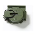 thumbnail image 4 of Brújula fosforescente, color verde oliva, brújulas de mano impermeables y precisas con bolsa para senderismo, camping, navegación, supervivencia, mochilero, orientación, 4 of 5
