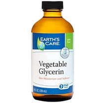 Earth's Care Pure Liquid Glycerin Vegetable Glycerin for Skin Care & Hair Care, 8 Fl OZ